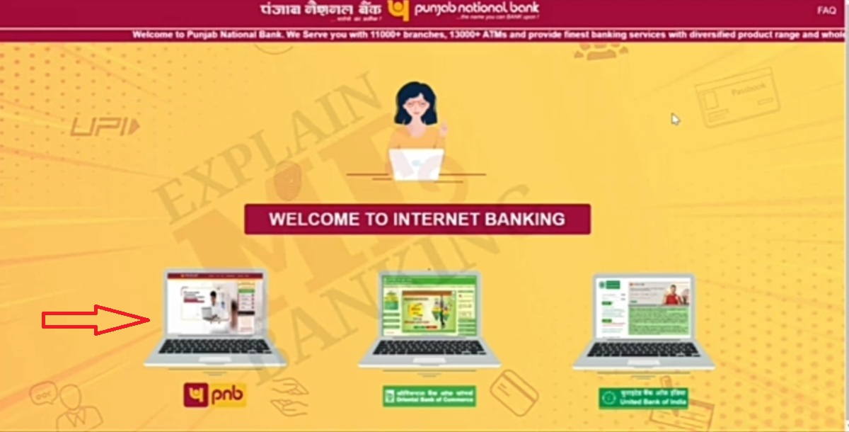 pnb net banking new user