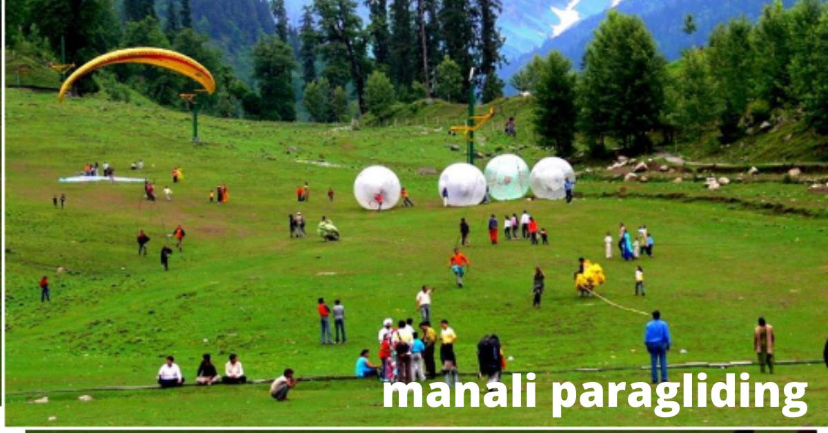 manali paragliding