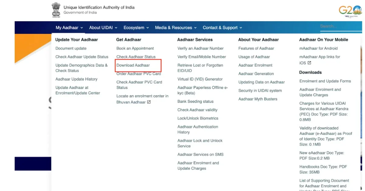 aadhaar kyc verification online