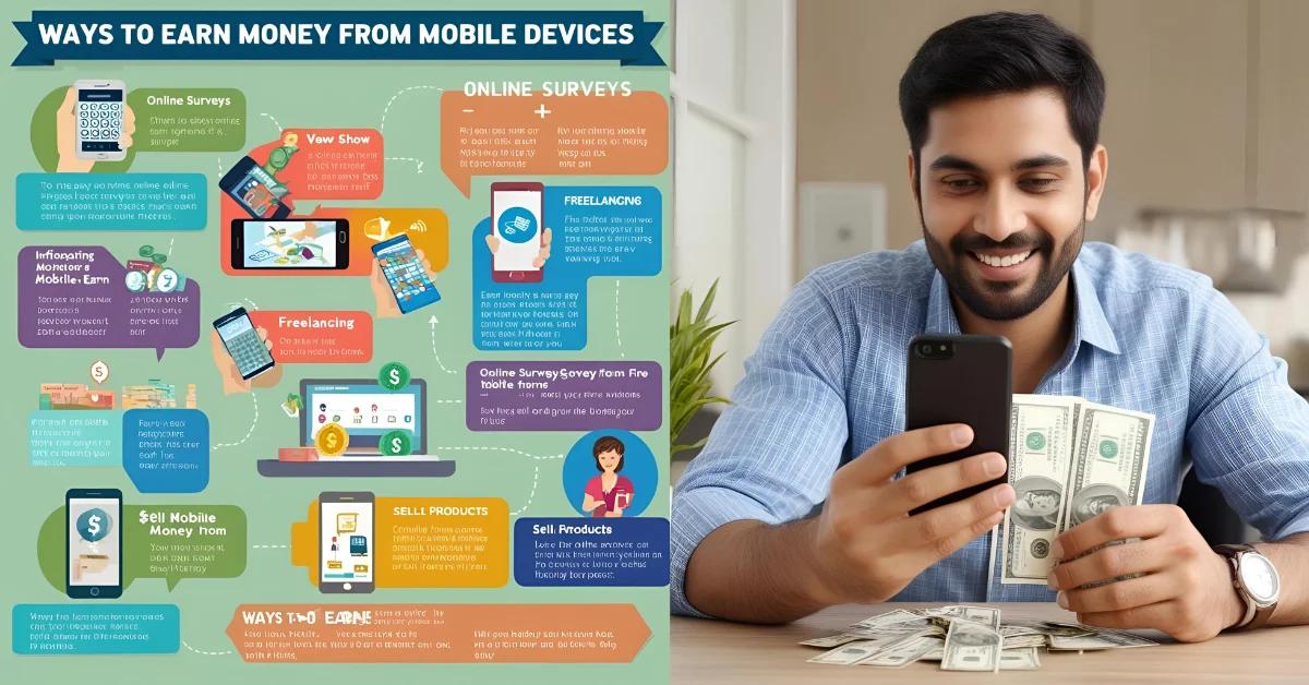 mobile se paise kaise kamaye